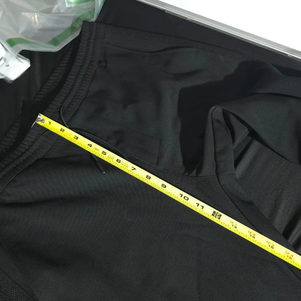 Zara Jogger Pants Mens L Black Solid Drawstring Lounge Activewear Casual Solid